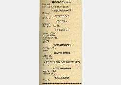 Annuaire de Breuillet, 1942 / Visuel : D.R.