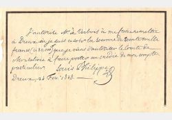 Billet de Louis Philippe, 1848 / Visuel : D.R.