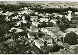Carte postale vue aérienne, 1961 - 01 / Visuel : D.R.