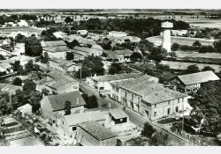 Carte postale vue aérienne, 1961 - 02 / Visuel : D.R.