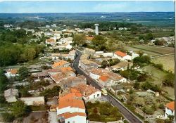 Carte postale vue aérienne / Visuel : D.R.