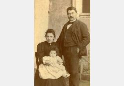 Émile Doutaud et sa famille / Visuel : D.R.