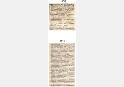 Extraits d'anciens annuaires - 02 / Visuel : D.R.
