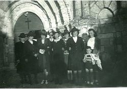 Femmes de prisonniers à Breuillet, 1943 / Visuel : D.R.