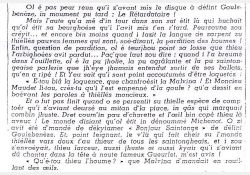 Inauguration du monument Goulebenéze à Saintes selon Odette Commandon - 02 / Visuel : D.R.