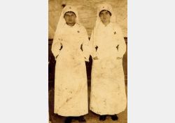 Infirmières de l'hôpital militaire de Breuillet en 1915 / Visuel : D.R.