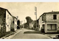 La rue du centre en 1960 / Visuel : D.R.