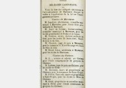 La Seudre, 17 septembre 1882 - Délégués cantonaux - 01 / Visuel : D.R.