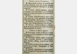 La Seudre, 17 septembre 1882 - Délégués cantonaux - 02 / Visuel : D.R.