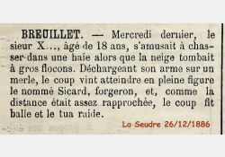 La Seudre, 26 décembre 1886 / Visuel : D.R.