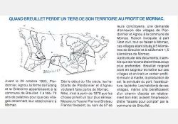 Le Plordonnier - Quand Breuillet perdit un tiers de son territoire au profit de Mornac / Visuel : D.R.