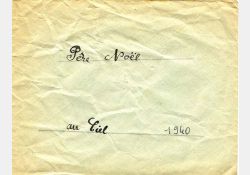 Lettre au Père-Noël, 1940 - 01 / Visuel : D.R.