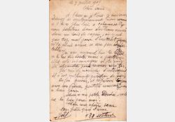 Lettre d'un poilu breuilleton en juillet 1915 / Visuel : D.R.