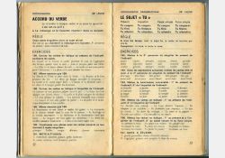 Livre cours d'orthographe - BLED - CP et CM - 1966 - Extrait 01 / Visuel : D.R.
