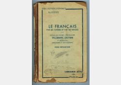 Livre de français - CP - 1925 - Couverture / Visuel : D.R.