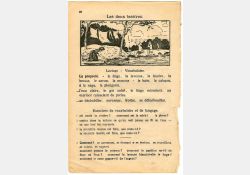 Livre de français - CP - 1925 - Extrait 03 / Visuel : D.R.