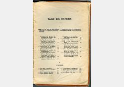 Livre de leçons de choses et les exercices d'observation - Cours moyen et supérieur - 1964 - Table des matières - 01 / Visuel : D.R.