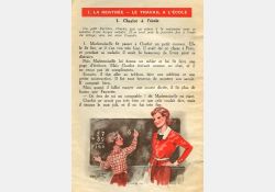 Livre de lecture, niveau CE2 - 1964 - Extrait - 01 / Visuel : D.R.