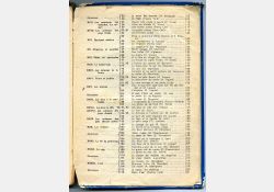 Livre de lecture, niveau CE2 - 1964 - Table des matières - 02 / Visuel : D.R.