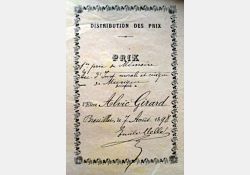 Livre de Prix, école de Breuillet, 1898 - 02 / Visuel : D.R.