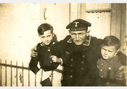 Marin allemand à Breuillet, 1942 / Visuel : D.R.