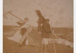 Pêche au tramail près de Coulonges, 1905 - 02 / Visuel : D.R.