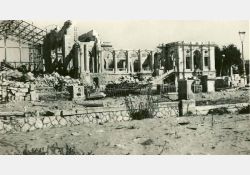 Photos prise après le bombardement de Royan - Le casino - 01 / Visuel : D.R.