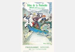 Programme officiel de la cavalcade de Royan, 1953 - 01 / Visuel : D.R.