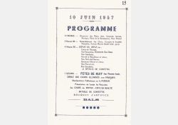 Programme officiel de la cavalcade de Royan, 1953 - 02 / Visuel : D.R.