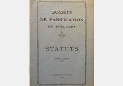 Statuts de la société de panification de Breuillet, 1920 / Visuel : D.R.