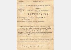 Temples - inventaire, 1906 - 01 / Visuel : D.R.