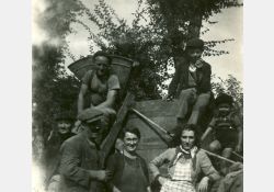 Vendanges à Breuillet en 1943 / Visuel : D.R.