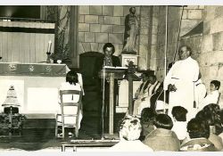 1978 - baptême de la nouvelle cloche de l'église qui remplace celle de 1761 / Visuel : D.R.