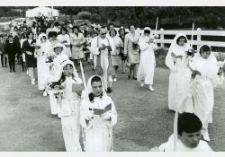 Communion à Breuillet, 1969 / Visuel : D.R.